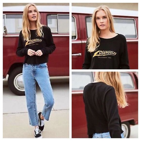 Brandy Melville Los Angeles 1984 Long Sleeve Tee - Picture 1 of 8